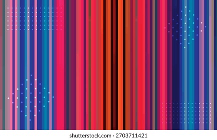 Modern abstract colorful background with geometric shapes and stripes lines vector illustration. Science, futuristic, energy technology concept. Suit for business, corporate, banner, backdrop.