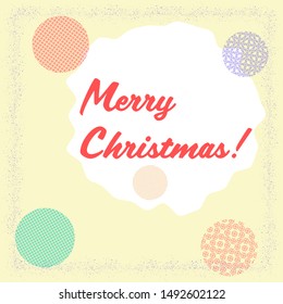 Modern abstract colorful background. Merry christmas vector geometric template. Merry christmas, banner, poster. Winter holiday background, invitation. Design template celebration. Party invitation