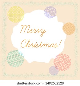 Modern abstract colorful background. Merry christmas vector geometric template. Merry christmas, banner, poster. Winter holiday background, invitation. Design template celebration. Party invitation