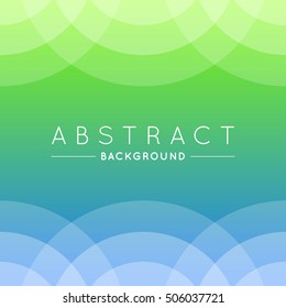 Modern Abstract Colorful Background with Text for Your Artwork. Vector illustration with Circles.