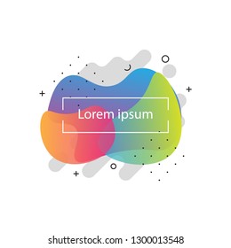 Modern abstract colorful banner. Vector illustration eps 10