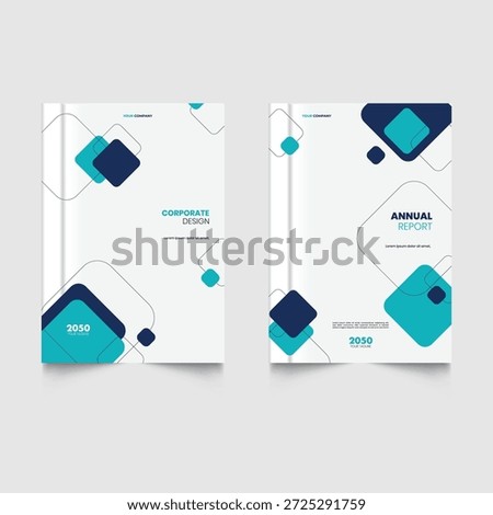 Modern abstract colorful covers theme book cover template. A4 size book cover template for annual report, magazine, booklet, proposal, portfolio, brochure, poster	