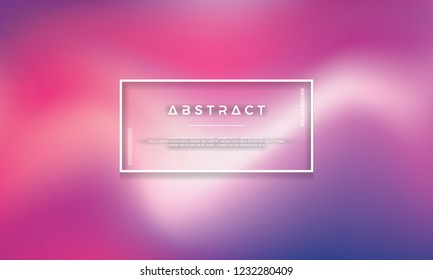 Modern abstract colorful flow vector background
