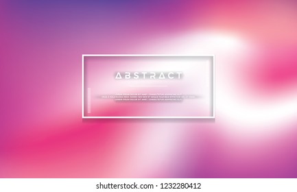 Modern abstract colorful flow vector background