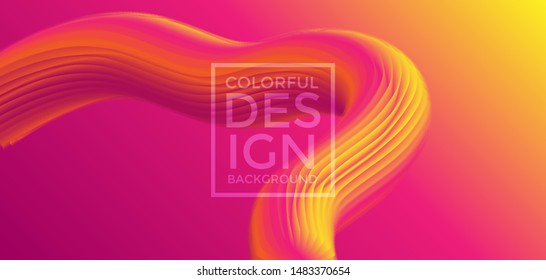 Modern Abstract Colorful Fluid Background for website, web, social media Template.