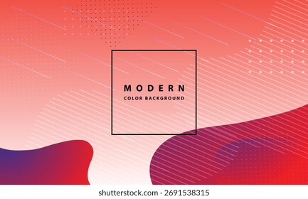 Modern Abstract Colorful Fluid Background with Gradient Shapes and Dynamic Elements