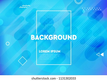 Modern abstract colorful geometric background. Shapes with trendy gradients composition for your design. 