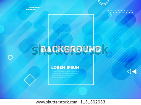 Modern abstract colorful geometric background. Shapes with trendy gradients composition for your design. 