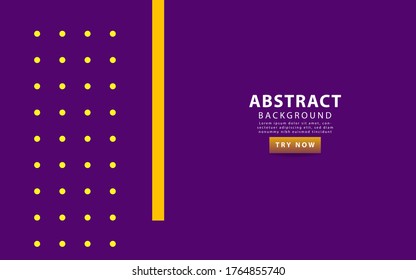 banner de fondo de forma abstracta y colorida de geometría moderna con puntos.plantilla digital. puede utilizarse en diseño de portada, afiche, volante, diseño de libros, fondos de sitios web o publicidad. ilustración vectorial.