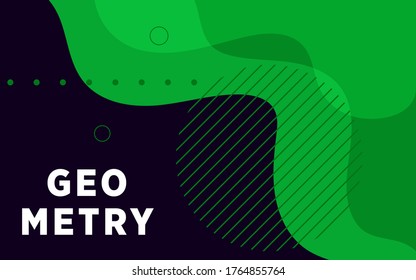 modern abstract colorful geometry shape background banner with dots.digital template. can be used in cover design, poster, flyer, book design, website backgrounds or advertising. vector illustration.