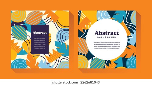Modern Abstract Colorful Pattern Background