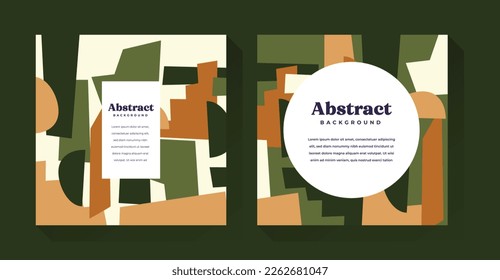 Modern Abstract Colorful Pattern Background