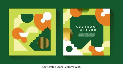 Modern Abstract Colorful Pattern Background