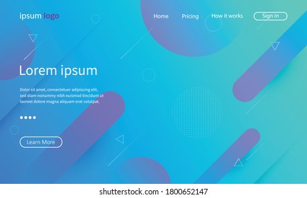 Modern abstract colorful vector background. Vector illustration