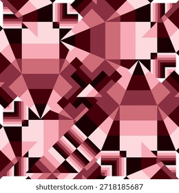 composição abstrata moderna, padrão dinâmico geométrico criativo, fundo vetorial multicolor