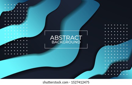 Modern abstract concept background vector