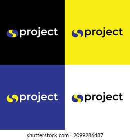 Modern abstract cool looking project logo design