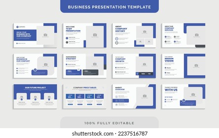 Modern Abstract Corporate Agency business presentation slides Design Template