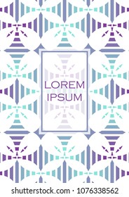 Modern abstract cover background