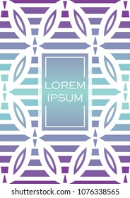 Modern abstract cover background