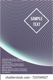 Modern abstract cover. Bright composition. Future futuristic template for banner design, poster, notebook, book.Eps10 vector.