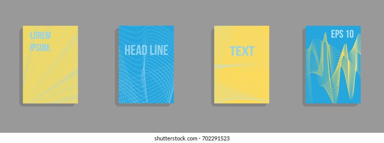 Modern abstract cover. Bright gradient composition. Future futuristic template for banner design, poster, notebook, book.Eps10 vector.