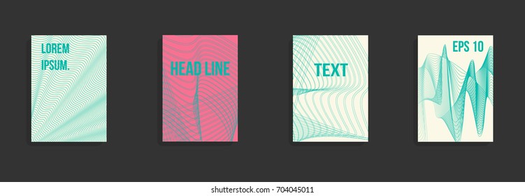 Modern abstract cover. Bright gradient composition. Future futuristic template for banner design, poster, notebook, book.Eps10 vector.