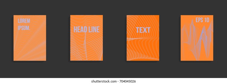 Modern abstract cover. Bright gradient composition. Future futuristic template for banner design, poster, notebook, book.Eps10 vector.