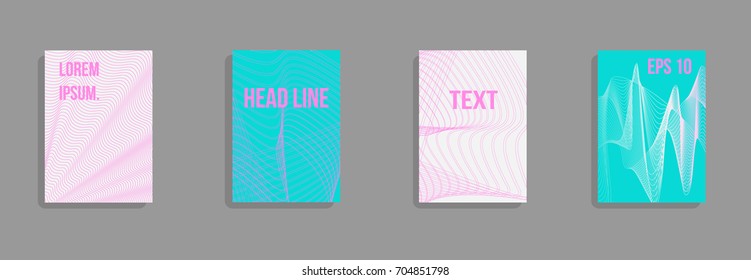 Modern abstract cover. Bright gradient composition. Future futuristic template for banner design, poster, notebook, book.Eps10 vector.