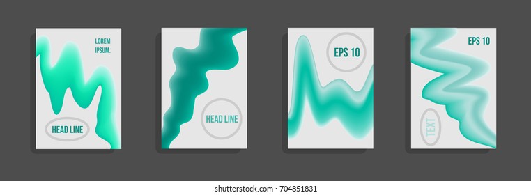Modern abstract cover. Bright gradient composition. Future futuristic template for banner design, poster, notebook, book.Eps10 vector.