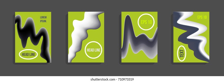 Modern abstract cover. Bright gradient composition. Future futuristic template for banner design, poster, notebook, book.Eps10 vector.