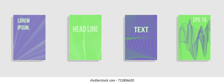 Modern abstract cover. Bright gradient composition. Future futuristic template for banner design, poster, notebook, book.Eps10 vector.