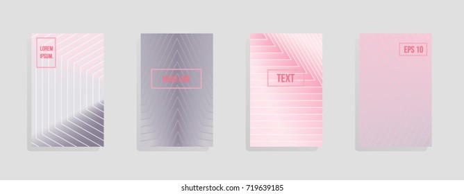 Modern abstract cover. Bright gradient composition. Future futuristic template for banner design, poster, notebook, book.Eps10 vector.