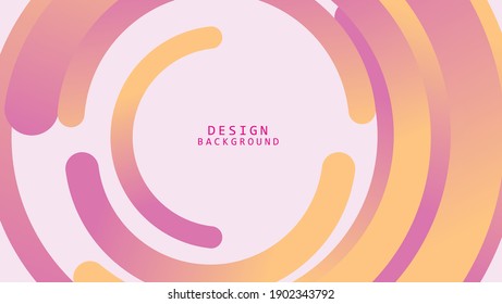Modern abstract cover. Cool gradient shapes composition. Eps10 vector.