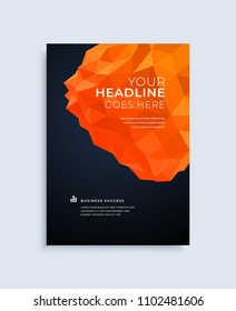 Modern abstract cover design template. Vector illustration Eps 10.