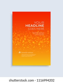 Modern abstract cover design template. Vector illustration Eps 10.