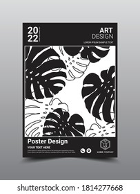 Moderne abstrakte Cover Design-Vorlage. Minimalistisches Konzept, Broschüre und Poster-Design, Illustrationen für den Druck, Flaches Vektorgrafik-Design.