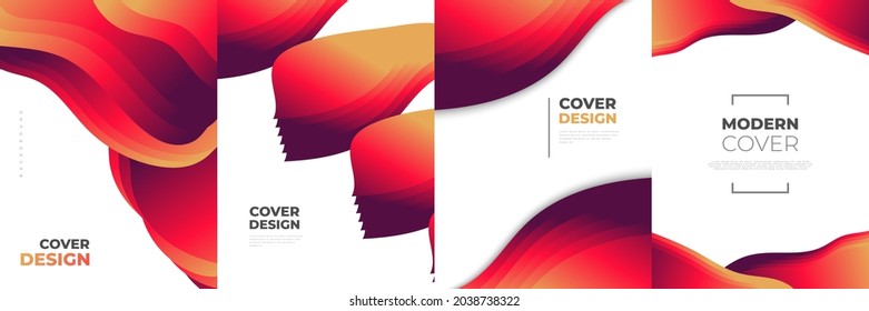 Modern Abstract Cover Design Template with Colorful Fluid and Liquid Shapes. Liquid Background Design for Front Page, Theme, Brochure, Banner, Cover, Booklet, Print, Flyer, Book, Card or Advertising