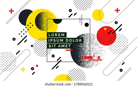 Modern abstract cover, minimal cover design. Colorful geometric background, vector illustration.