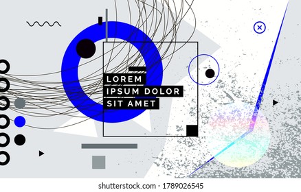 Modern abstract cover, minimal cover design. Colorful geometric background, vector illustration.