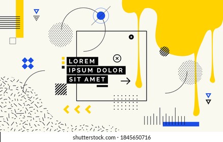 Modern abstract cover, minimal cover design. Colorful geometric background, vector illustration.