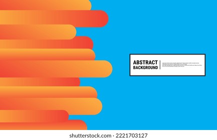 Modern abstract cover set. Cool gradient shape composition. Eps10 Vector.