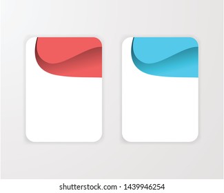 Modern abstract covers background color 