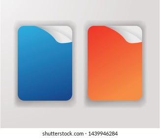 Modern abstract covers background color 