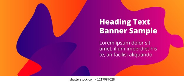 Modern abstract covers. Cool gradient shapes composition. Eps10 vector.