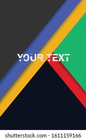 Modern abstract covers . Cool gradient shapes composition. potrait