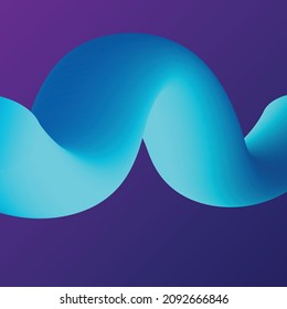 Cubiertas abstractas modernas. Formas de gradiente frío y composición de objetos geométricos, diseño de cubiertas vectoriales.