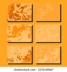 Modern abstract covers. Cool trendy fluid gradient shapes. Vector illustration