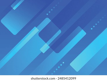 Modern abstract covers , minimal covers design. Blue geometric background, vector illustration.