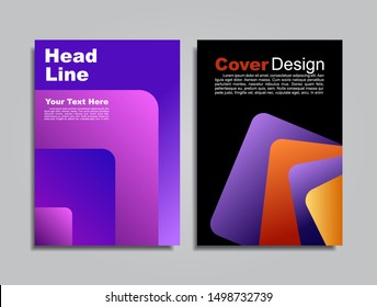 Modern abstract covers pattern background. Vector illustration.